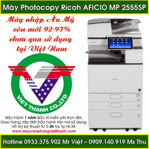 Máy Photocopy Ricoh Aficio Mp 2555Sp mới 92-95%