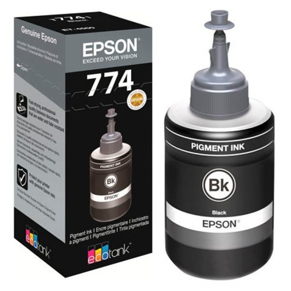 Mực in Epson T774 Black Ink Bottle (C13T774100)