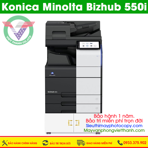 Máy photocopy Konica Minolta Bizhub 550i