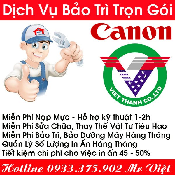 Dịch vụ sửa chữa máy photocopy canon ir 2002 trọn gói 